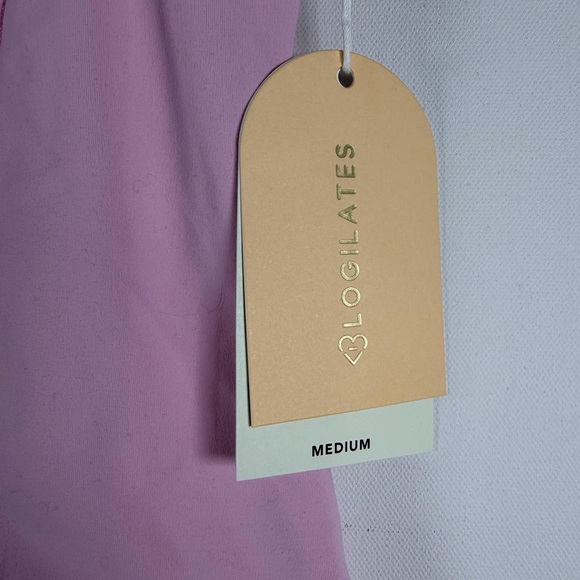 Blogilates Women's Tiny Bows Corset Tank Top - Pink M - Picture 10 of 14